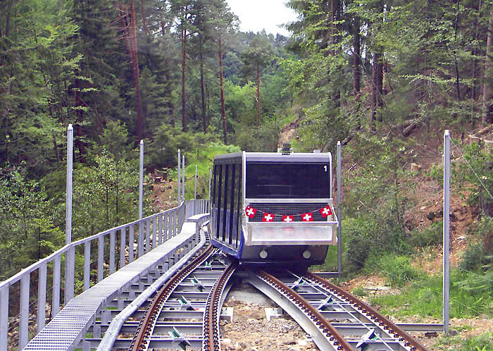 New rail wagon 2005 / Photo: Heinz Rieder