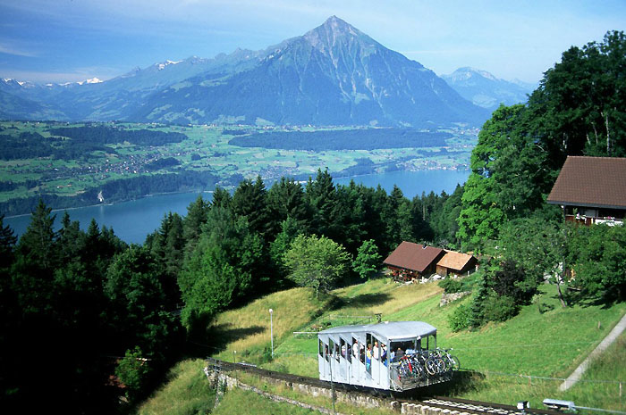 The old funicular railway / Photo: Fritz Bieri