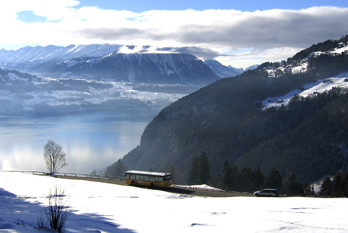 View on to the Lake of Thun / Photo: Esther Rieder