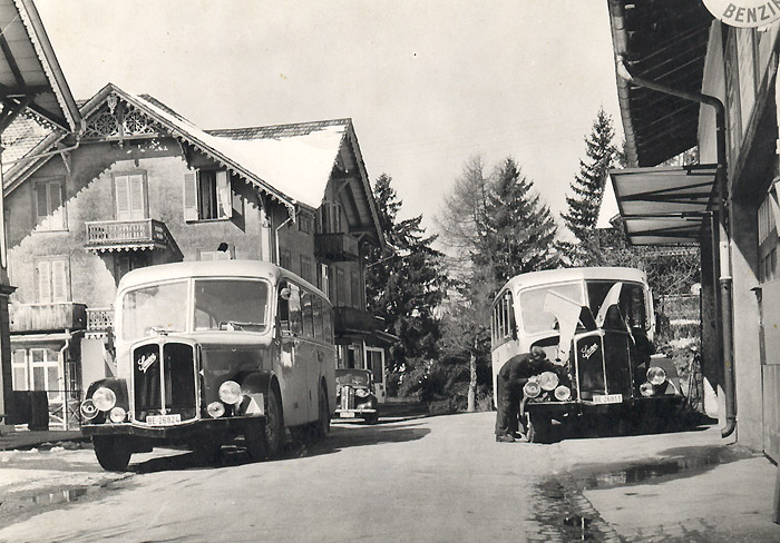 Bus garages and workshop / Photo editing: Heinz Rieder