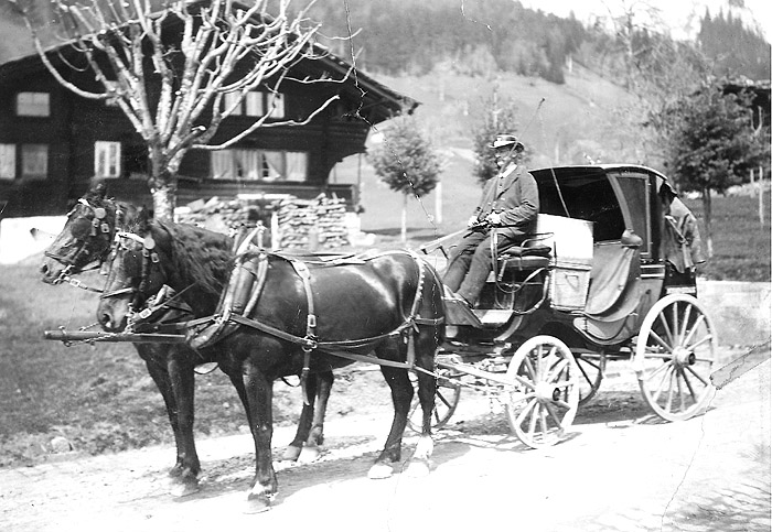 Great-grandfather Schmocker / Photo editing: Heinz Rieder