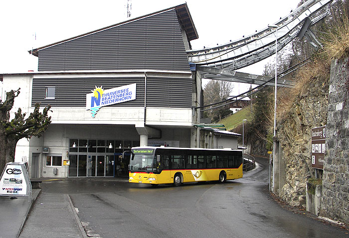 Train station Beatenberg / Photo: Heinz Rieder