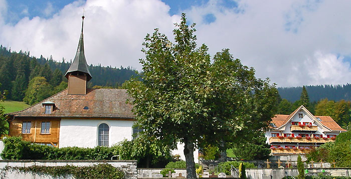 Beatenberg church / Photo: Heinz Rieder