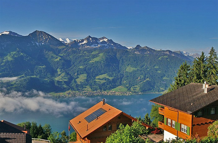 Blick von der Sunnmatt / Foto: Fritz Bieri