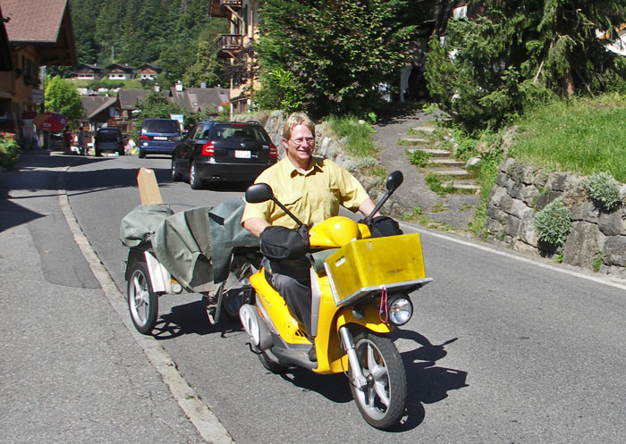 Our postman / Photo: Heinz Rieder