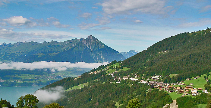 The view of Spirenwald from the Waldegg / Photo: Heinz Rieder