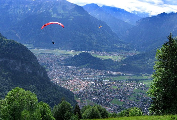 View of Interlaken / Photo: Heinz Rieder