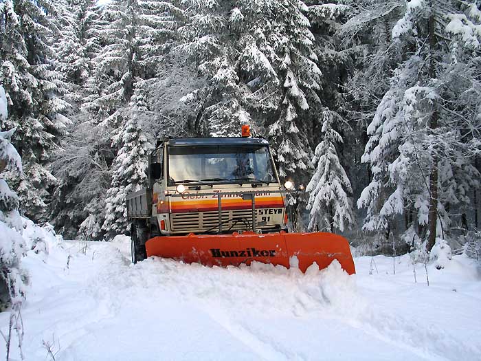 Schneeräumung / Foto: Fritz Bieri