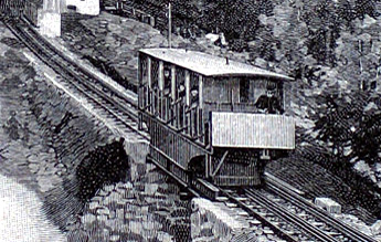 » Bergbahn / Kutschen / Bildbearbeitung: H.Rieder