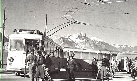 Busses driven by electricity ... Thun-Interlaken