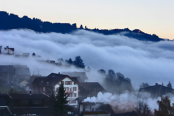 Dorf in Watte / Foto: Heinz Rieder