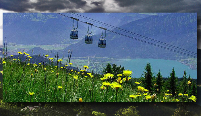 » aerial cableway Beatenberg-Niederhorn (photo: F.Bieri)