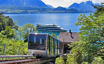 » Lake Thun - Beatenberg-Niederhorn / Foto: F.Bieri