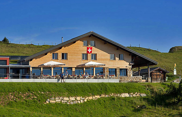 Berghaus / Restaurant / Foto: F.Bieri