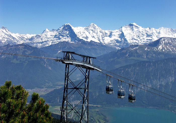 View to the Berghaus Niederhorn / Photo: Heinz Rieder