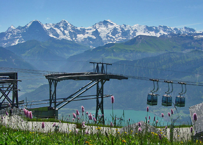 Aerial cable way (Photo: Fritz Bieri)