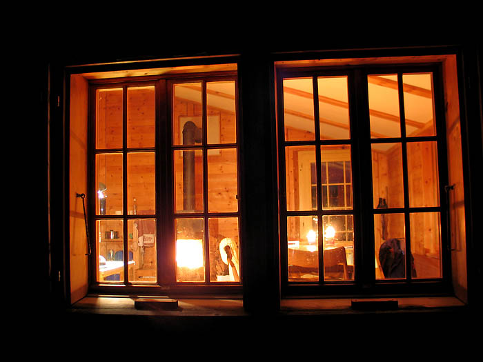 Winternacht / Foto: Fritz Bieri