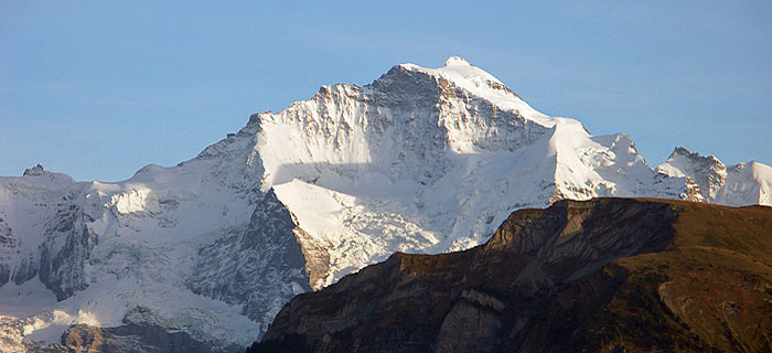 Jungfrau-Schattenkreuz im Oktober / Bild: Heinz Rieder