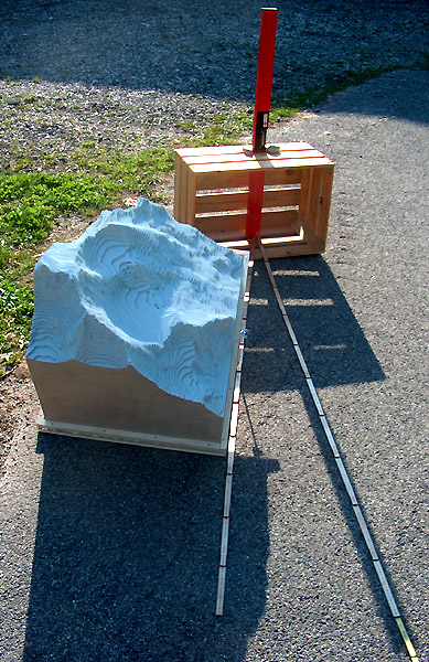 Winkelmessung / Schattenwurf / Bild: David Lips
