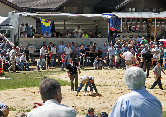 Vor dem Speaker-Wagen / Foto: Heinz Rieder
