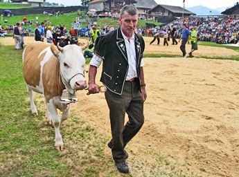 Alfred Gafner mit Maische Gräfin / Foto: Heinz Rieder