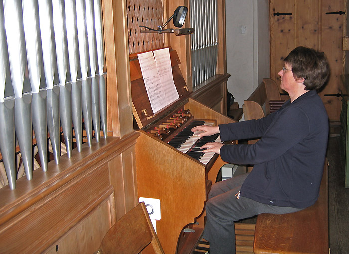 Therese Jordi / Orgel / Foto: Heinz Rieder