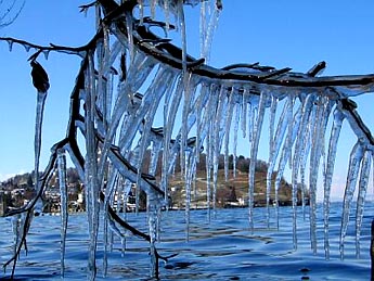 Frosting / to turn to ice ... (Photo: Fritz Bieri)