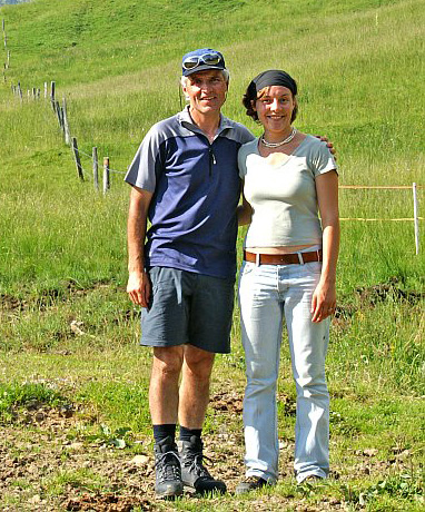 Fritz Bieri und Anna-Katharina (Foto: Fritz Bieri / mit Selbstauslöser)