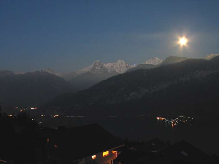 On our balcony (Sunnmatt, Beatenberg) / Photo: Fritz Bieri
