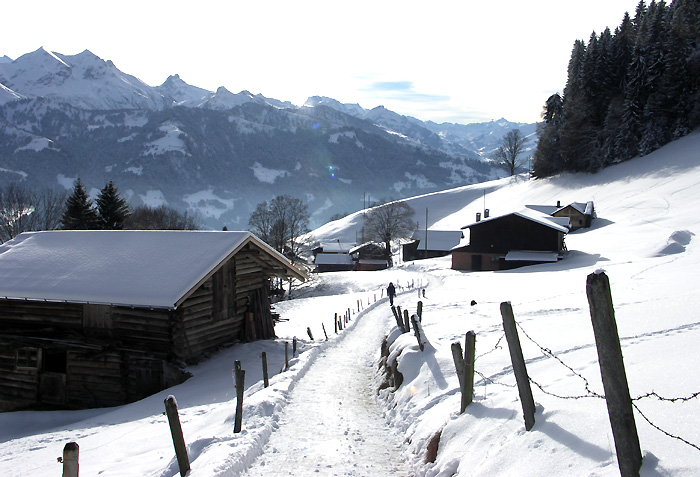 Hiking trail Rischerli - ad garage - Spirenwald / Photo: Heinz Rieder