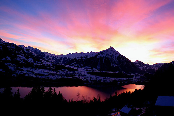 Niesen und Thunersee / Photo: Fritz Bieri