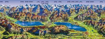 » Panoramakarte Berner Oberland