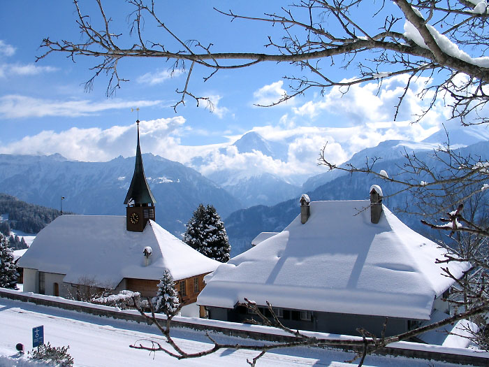 Church / Winter / Photo: Fritz Bieri
